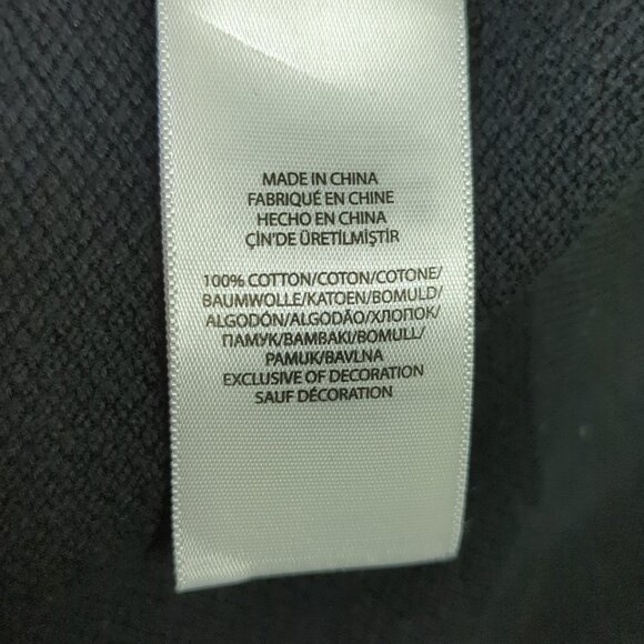 Polo Ralph Lauren Sweater Men's L Black Pima Cotton Long Sleeve Crew Preppy - Picture 10 of 11